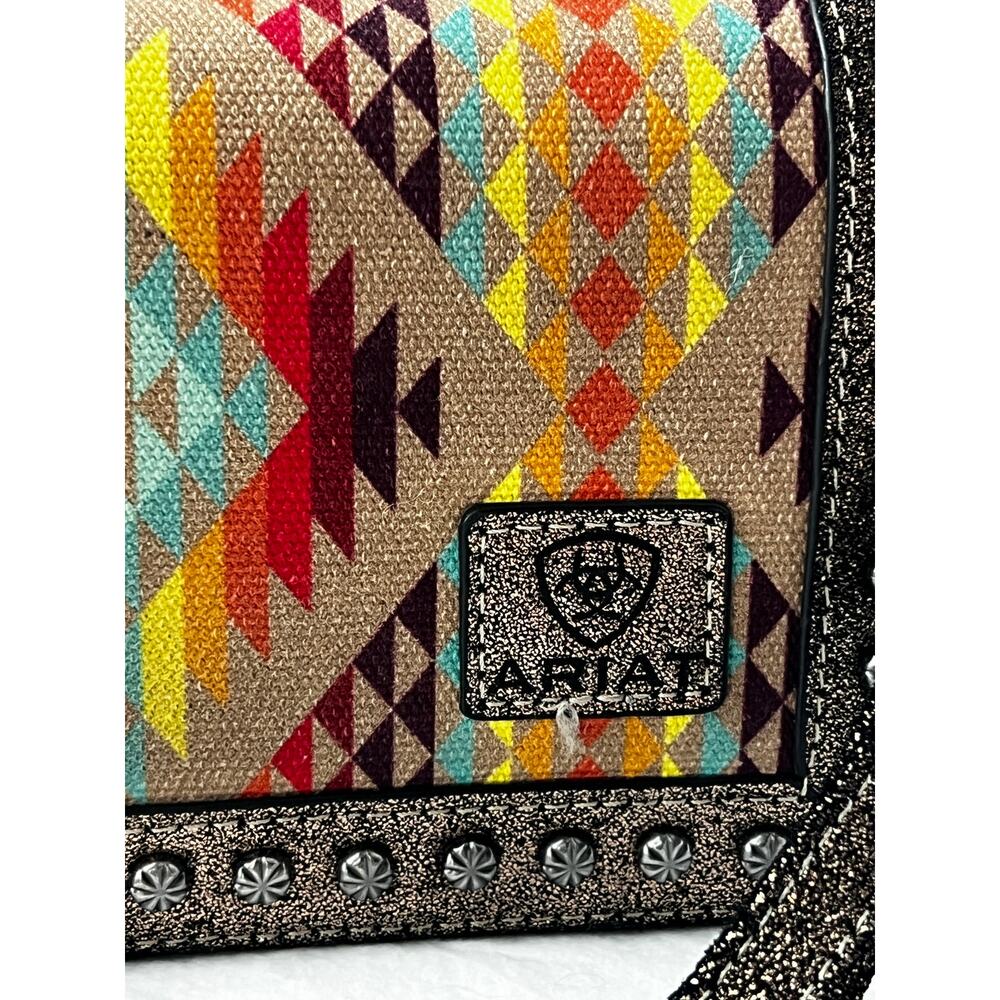 ARIAT Clutch Wallet Diamond Stripe - Picture 3 of 10